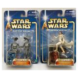 2002 STAR WARS "Attack Of The Clones" Ep2 Gold Series Action Figures (New Old Stock)