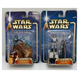 2002 STAR WARS "Attack Of The Clones" Ep2 Gold Series Action Figures (New Old Stock)
