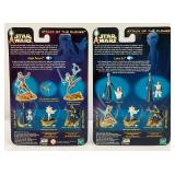 2002 STAR WARS "Attack Of The Clones" Ep2 Gold Series Action Figures (New Old Stock)