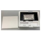 2004 Rivell Collection Limited 1 Of 3,570 1:24 Scale NASCAR Die Cast #8 Test Car With Stopwatch "Dale Earnhardt Jr." In Original Box With Plastic Display Case (With COA)