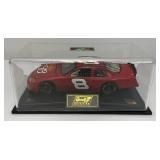 2003 Rivell Collection 1:24 Scale NASCAR Die Cast #8 Test Car With Stopwatch "Dale Earnhardt Jr." In Original Box With Plastic Display Case (With COA)
