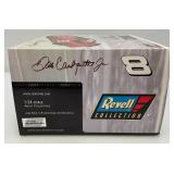 2003 Rivell Collection 1:24 Scale NASCAR Die Cast #8 Test Car With Stopwatch "Dale Earnhardt Jr." In Original Box With Plastic Display Case (With COA)