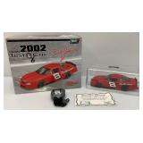 2002 Rivell Collection Limited 1 Of 7,620  1:24 Scale NASCAR Die Cast #8 Test Car No Stopwatch "Dale Earnhardt Jr." In Original Box With Plastic Display Case No Base (With COA)