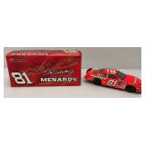 Vintage Action Brand 1:24 Scale Die Cast NASCAR Models "Dale Earnhardt Jr" #8 And #81 Cars In Original Boxes