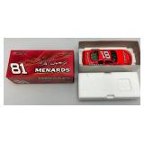 Vintage Action Brand 1:24 Scale Die Cast NASCAR Models "Dale Earnhardt Jr" #8 And #81 Cars In Original Boxes