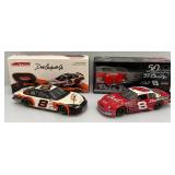 Vintage Action And Drivers Select Brand 1:24 Scale Die Cast NASCAR Models "Dale Earnhardt Jr" #8 Cars In Original Boxes