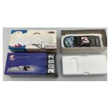 Vintage Action Brand 1:24 Scale Die Cast NASCAR Models "Dale Earnhardt Jr" #88 And Clear Stock Car In Original Boxes