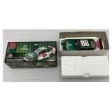 Vintage Action Brand 1:24 Scale Die Cast NASCAR Models "Dale Earnhardt Jr" #88 And Clear Stock Car In Original Boxes