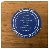 Misc. Collectibles Including Wodden Boomerang And Miniature 6" Kangaroo With Baby Made From Real Fur