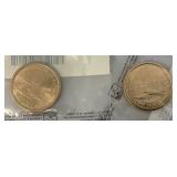 2003 P & D Uncirculated -60 Sacagawea One Dollar Coins (Factory Sealed)