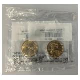 2011 P & D Uncirculated -60 Sacagawea One Dollar Coins (Factory Sealed)