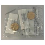 2011 P & D Uncirculated -60 Sacagawea One Dollar Coins (Factory Sealed)