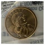 2011 P & D Uncirculated -60 Sacagawea One Dollar Coins (Factory Sealed)