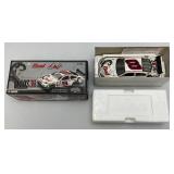 Vintage 1:24 Scale Die Cast NASCAR Models "Dale Earnhardt Jr" #8 Elvis Car And #7 Church Brothers Car In Original Boxes