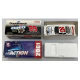 Vintage Action Brand 1:24 Scale Die Cast NASCAR Models #29 Kevin Harvick Cars In Original Boxes