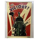 Vintage Dr. WHO Poster 24" x 36"