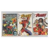 Misc. Vintage Comics Including FLASH And More (Most Bagged And Boarded)