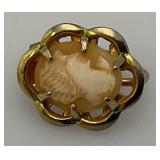 1/20th 12Kt GF Earrings 2.41 Grams Overall And Misc. Cameo Earrings