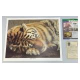 Unframed Gail Adams "Sleeping Beauty" Print With COA