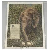 Unframed Gail Adams "Youth In Motion" Print With COA