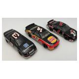 Misc. Vinage Collectible NASCAR Die Cast 1:24 Scale "Dale Earnhardt" #3 Car, Dale Earnhardt Jr. #1 Coca-Cola & Steve Park #14 Buger King Car