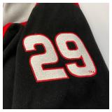 RARE Chase Authentics JEFF HAMILTON Designs Collectible NASCAR #29 (Kevin Harvick) GM Goodwrench Service Jacket (Size Large)