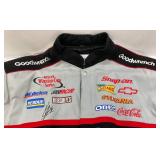RARE Chase Authentics JEFF HAMILTON Designs Collectible NASCAR #29 (Kevin Harvick) GM Goodwrench Service Jacket (Size Large)