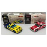 Misc. Vinage Collectible Die Cast 1:24 Scale "Dale Earnhardt" Stock Cars In Original Boxes