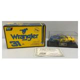 Collectible RIVELL Collection 1:24 Scale Die Cast DALE EARNHARDT JR. Wrangler Jeans #31 Car In Original Box