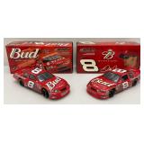 Collectible Action Brand Die Cast 1:24 Scale NASCAR Dale Earnhardt Jr. #8 Cars In Original Boxes