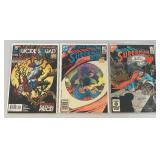 Misc. Vintage Comics Including 75 Cent SUPERMAN And More (Bagged And Boarded)