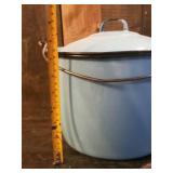 RARE Robins Egg Blue Porcelain Kettle With Lid