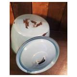 RARE Robins Egg Blue Porcelain Kettle With Lid