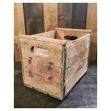 Solid Land o Lakes Creameries Wooden Crate 13"x 11" x 9"