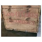 Solid Land o Lakes Creameries Wooden Crate 13"x 11" x 9"