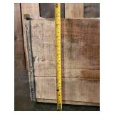 Solid Land o Lakes Creameries Wooden Crate 13"x 11" x 9"