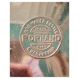 Antique Portland Metal Hot Water Bottle With Stopper