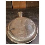Antique Portland Metal Hot Water Bottle With Stopper