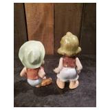 2 Highly Collectable Cowgirl Porcelain Figuines MCM
