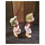 2 Highly Collectable Cowgirl Porcelain Figuines MCM