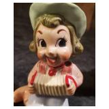 2 Highly Collectable Cowgirl Porcelain Figuines MCM