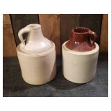 2 unique Early 20th Century Shoulder Jugs