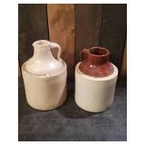 2 unique Early 20th Century Shoulder Jugs