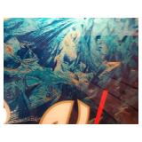 Extra Large Labatt Blue Heavy ManCave Mirrored Sign Approx. 4