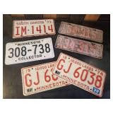 Nice lot of Vintage License Plates