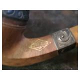 Collection of Vintage Smoking Pipes With Stand and Tobacco Jar