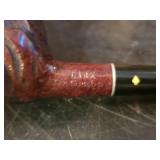 Collection of Vintage Smoking Pipes With Stand and Tobacco Jar