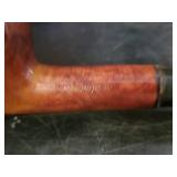 Collection of Vintage Smoking Pipes With Stand and Tobacco Jar