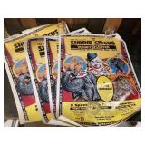 6 Colorful Shrine Circus Posters  18"x24"