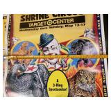 6 Colorful Shrine Circus Posters  18"x24"